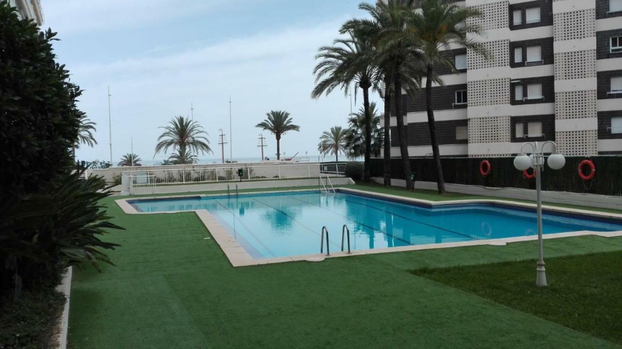Apartamento En 1ª Linea Playa De Gandia Zewnętrze zdjęcie